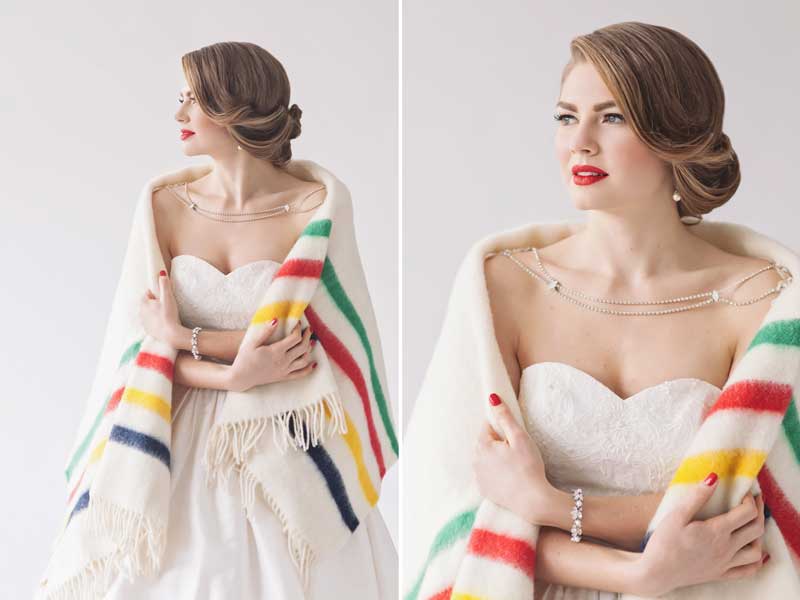 winter bride rep lip bridal beauty ideas low updo hairstyle